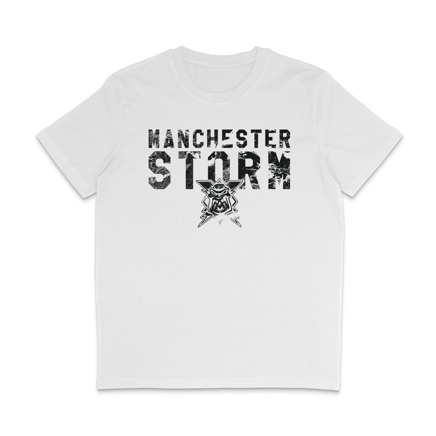 Storm Banner Distressed White T-Shirt