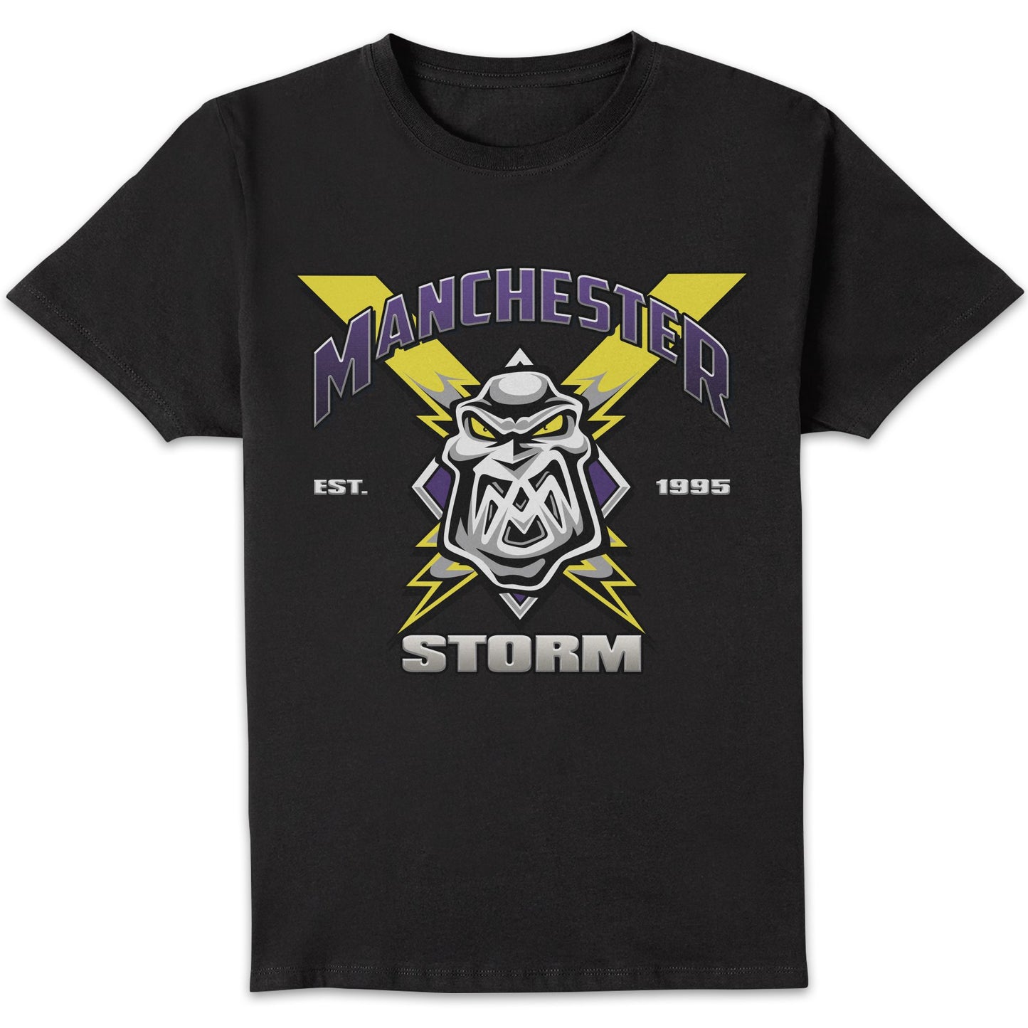 Retro Logo Black T-Shirt