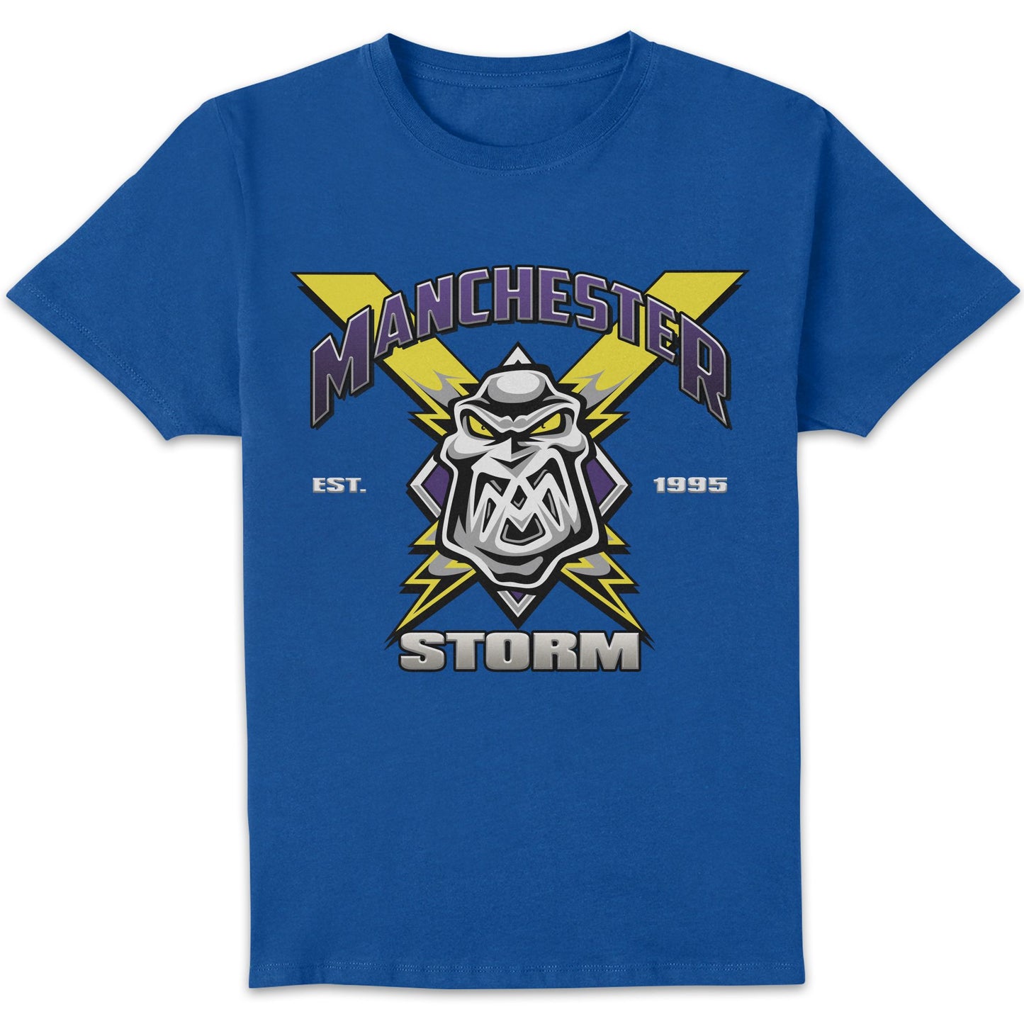 Retro Logo Blue T-Shirt