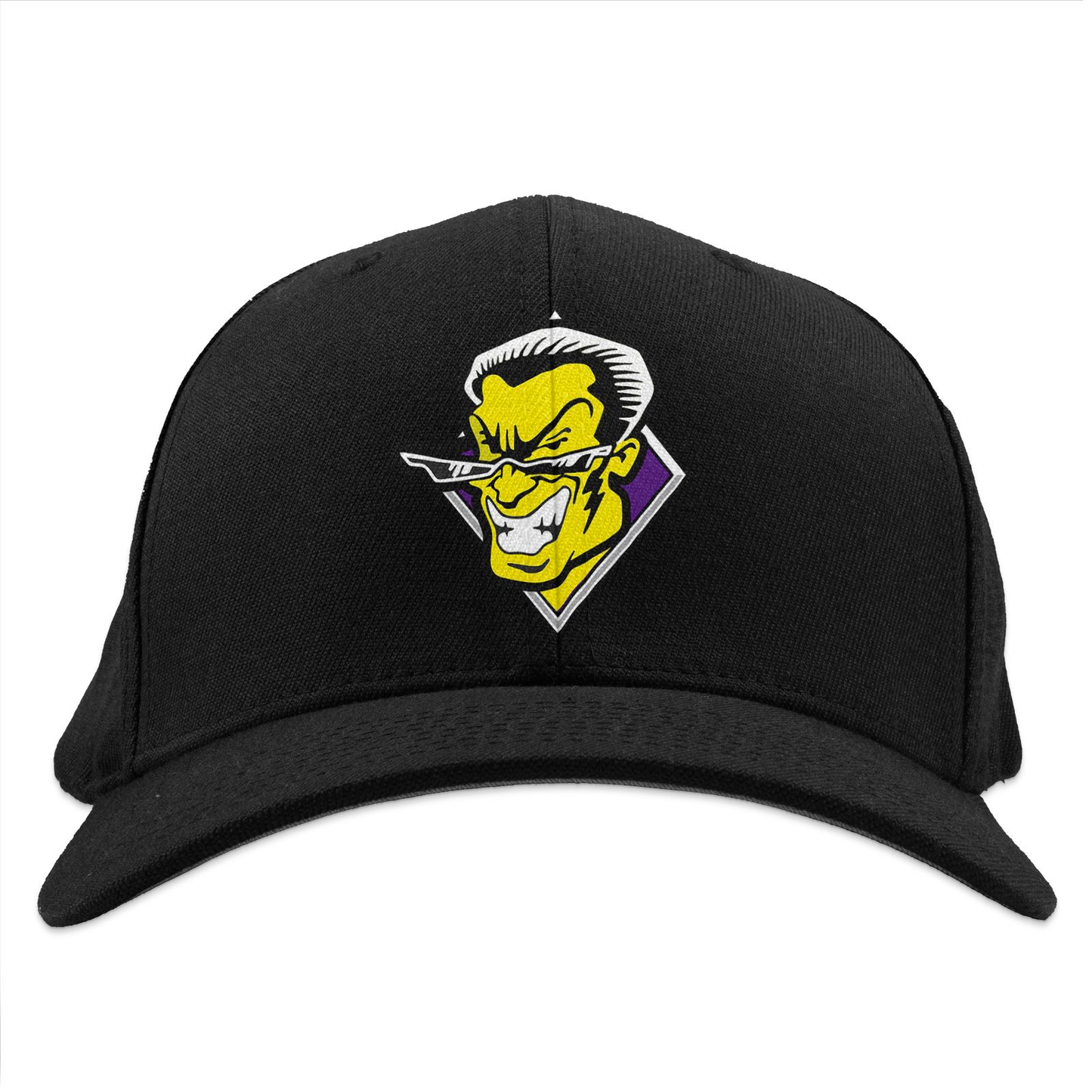 Retro Lightning Jack Cap - Black