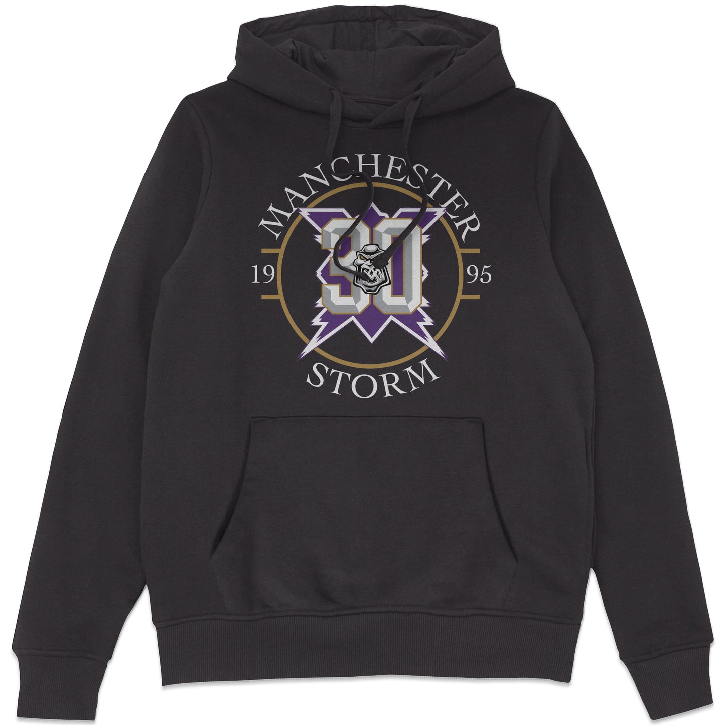Storm 1995 Round Black Hoodie
