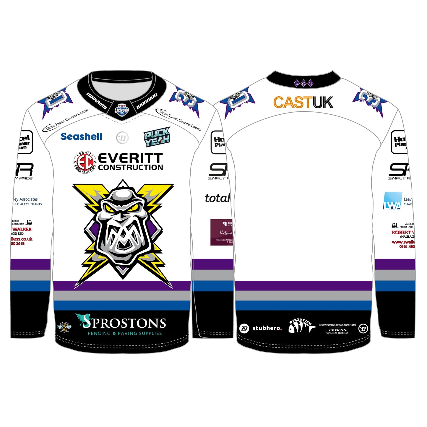 25/26 Blank Away Jersey