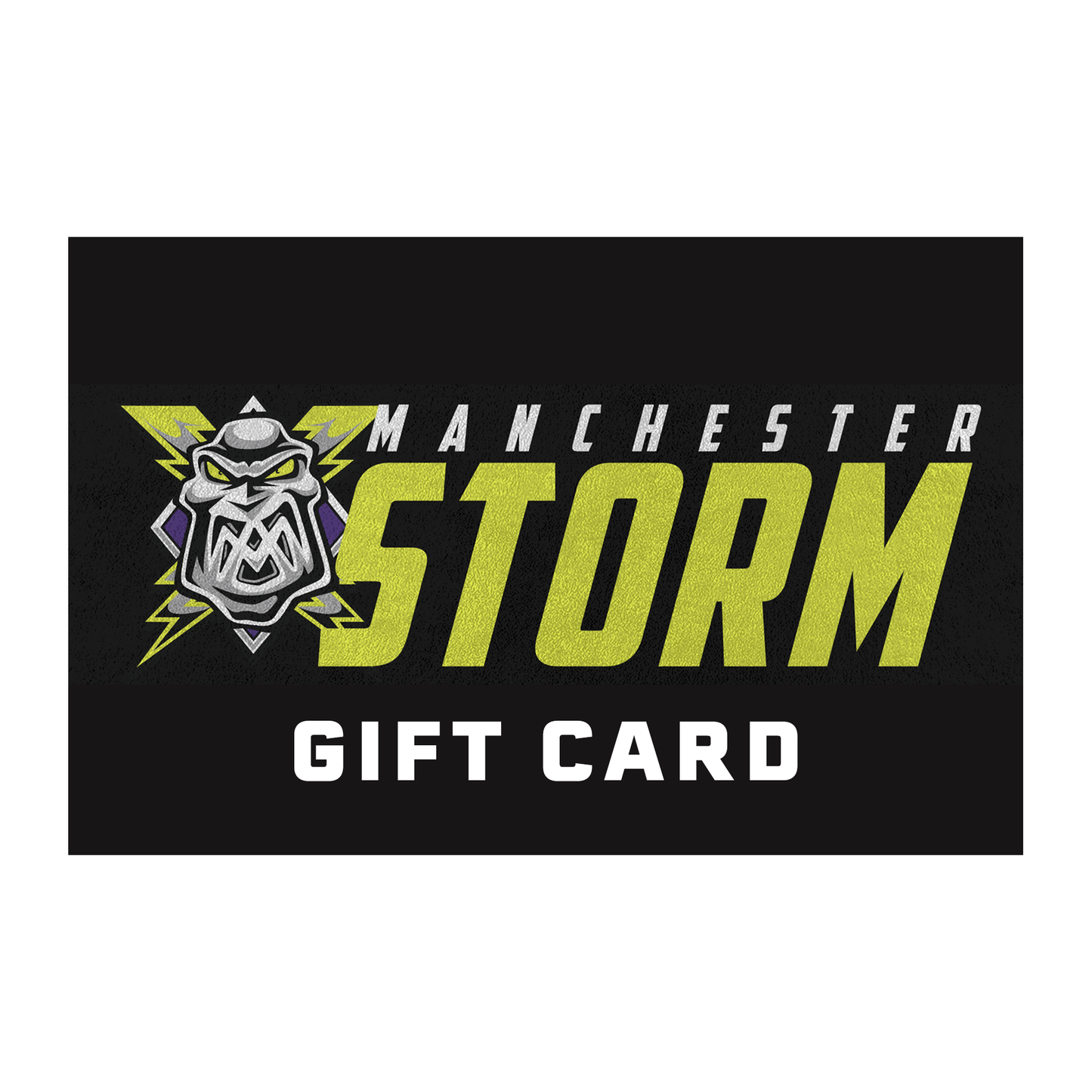 Manchester Storm Gift Card