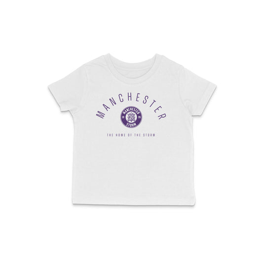 Kids Home of the Storm White T-Shirt