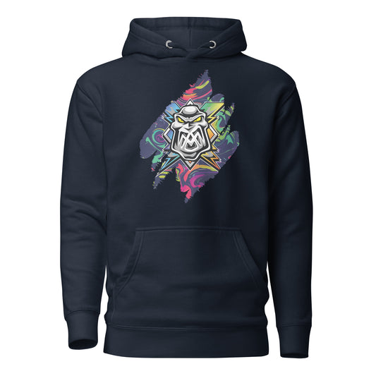 Pride 2026 Tear Logo Navy Hoodie