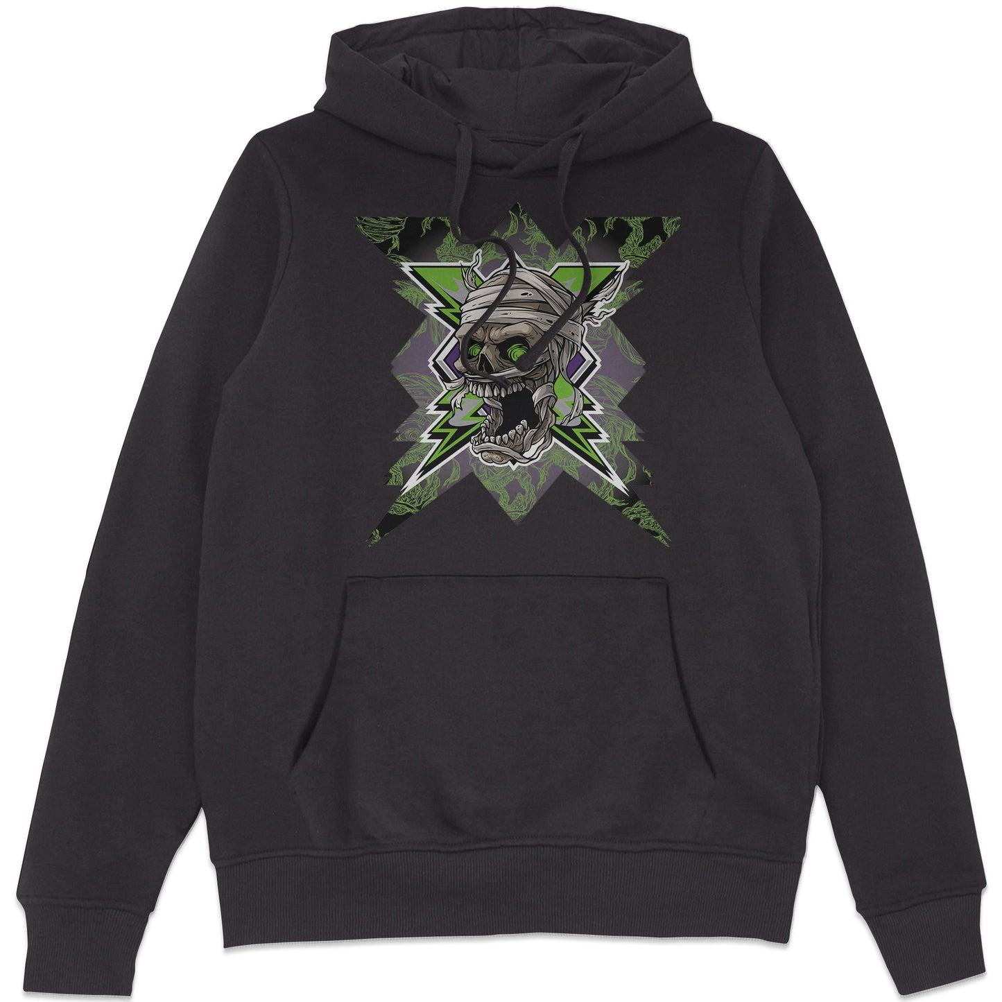 Framed Halloween Logo Black Hoodie