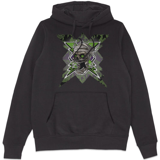 Framed Halloween Logo Black Hoodie