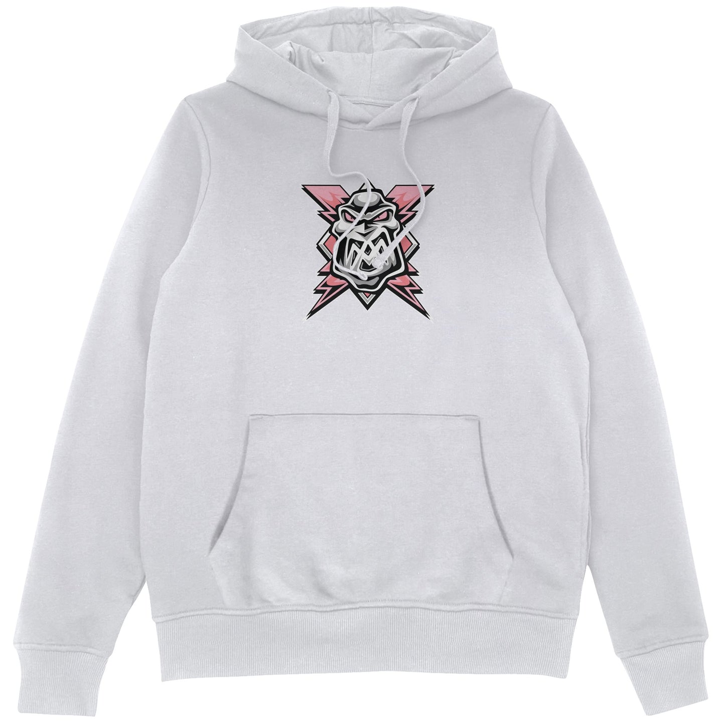 Valentine's Logo White Hoodie