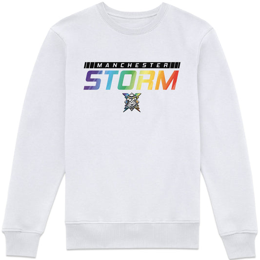 Pride 2025 Banner White Sweatshirt