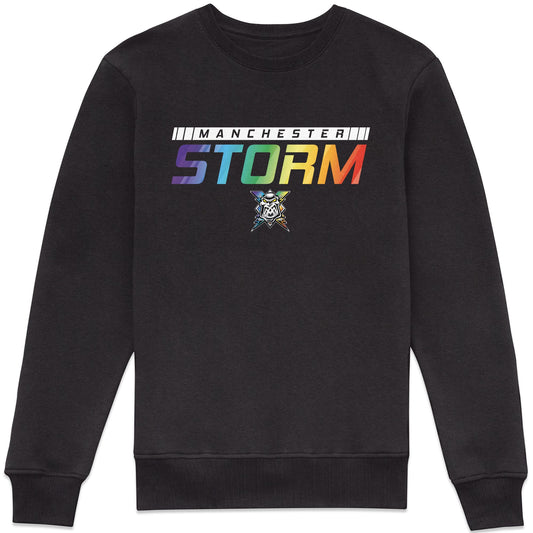 Pride 2025 Banner Black Sweatshirt