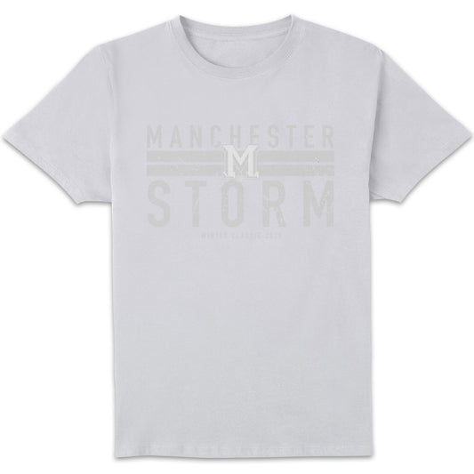 Manchester Storm Double Line T-Shirt - White