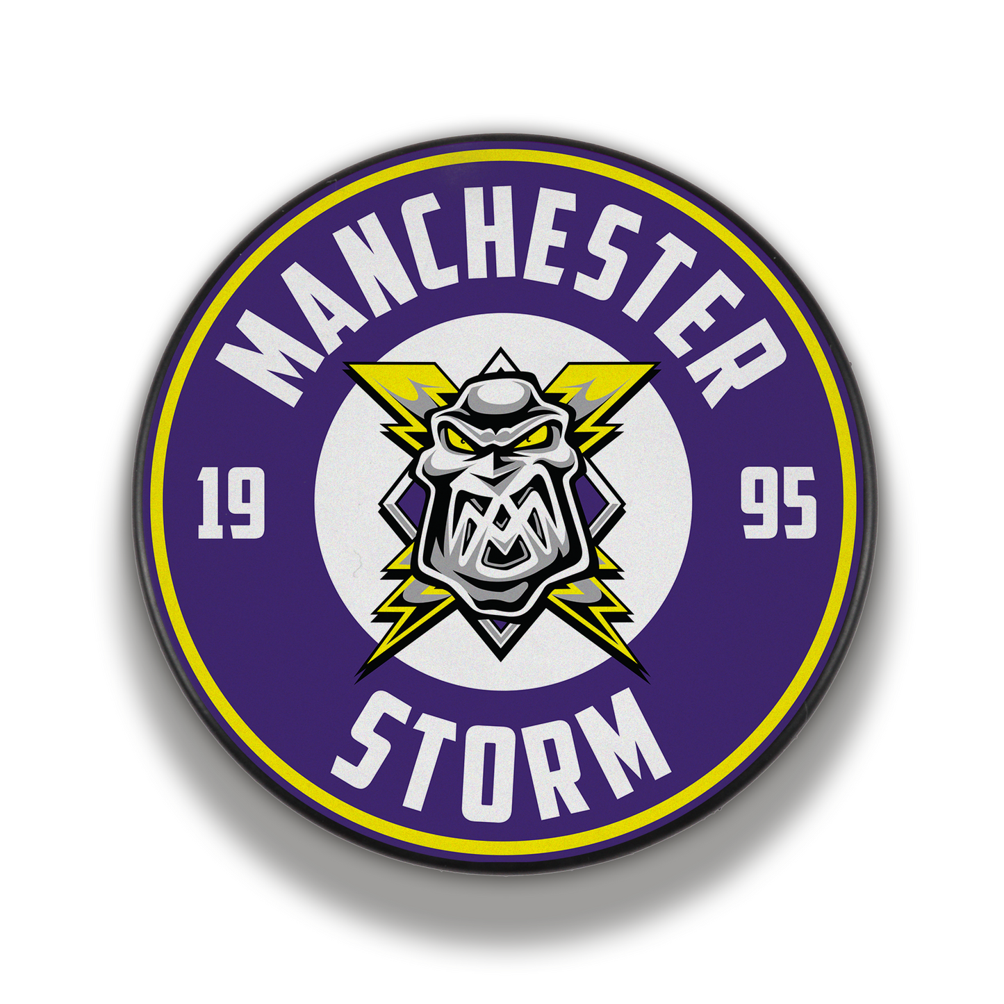 Manchester Storm Puck