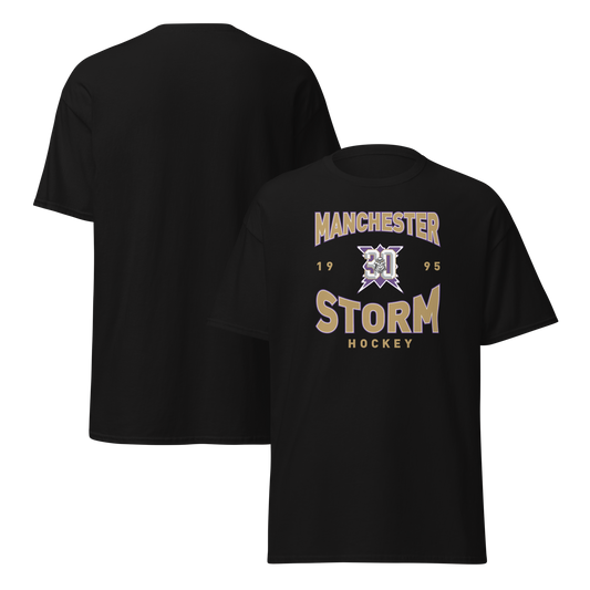Hockey 1995 Round Black T-Shirt