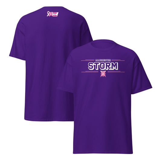Kids Pink the Rink Banner Purple T-Shirt